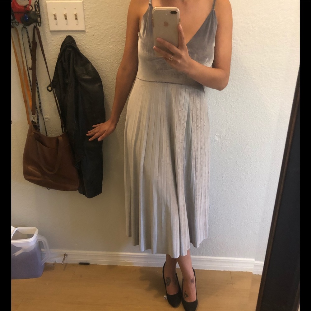 Free Press Silky Velvet dress